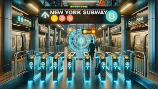 NYC’s Newest Subway Platform Gates to Stop Fare Evasion & Subway Crime - ‘piggybacking’ Subway Fare