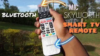 BLUETOOTH  (SKYWORTH) Smart Android TV remote 😎