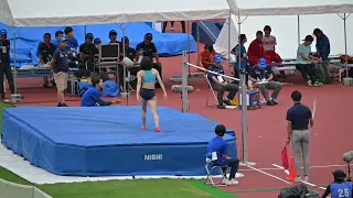 【第107回日本選手権】女子走高跳決勝 八重樫 澄佳 1m70 3回目