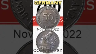 Germany 50 Pfennig 1950.#shorts #coinnotesz #viral