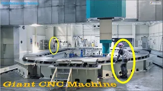 Giant CNC machine manufacturing solutions for large mechanical parts with PAMA Machine Center