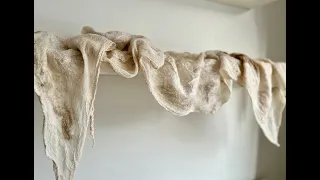 MAKING OF AN ART SCARF