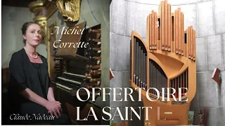 Michel Corrette : offertoire "La Saint Louis", à l'usage des dames religieuses - orgue L'Alpe d'Huez