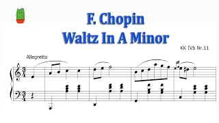 Frédéric Chopin — Waltz in A minor, Шопен — Вальс ля минор (забытый)