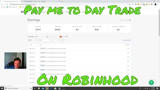 My GiG "I Paid Fiverr to Day Trade for Me" Fiverr Robinhood day trading reviews