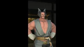 Heihachi from the hit game Dragon Ball FighterZ