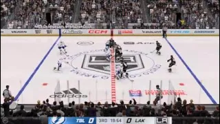 Tampa Bay Lightning vs LA Kings 25 Oct,22 NHL23 simulation 4K