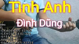 Tình Anh | Hướng dẫn solo và đệm hát | Điêu Chương