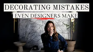 DECORATING MISTAKES EVEN DESIGNERS MAKE | INTERIOR DESIGN MISTAKES | HOUSE OF VALENTINA
