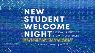 UC Berkeley 2020 New Student Welcome Night Trailer