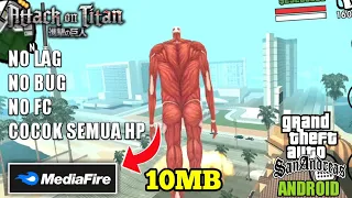 DOWNLOAD Mod Attack On Titan GTA SA Android