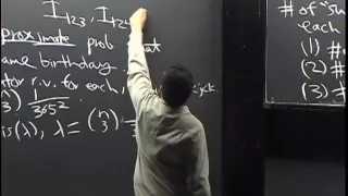 Lecture 11: The Poisson distribution | Statistics 110