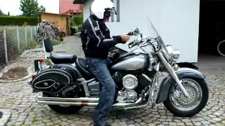 Yamaha Drag Star 1100 sound with COBRA exhaust