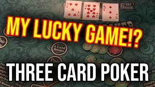 CRAZY BIG WIN!! $900 MAX BETS!! LIVE 3 CARD POKER!!! Oct 18th 2022