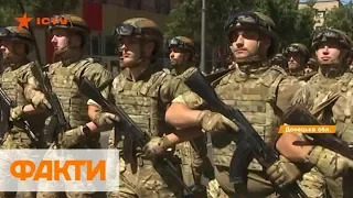 Военный парад в Мариуполе: 5 лет освобождения города