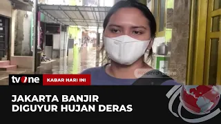 Permukiman DKI Terendam Banjir Akibat Hujan Deras | Kabar Hari Ini tvOne