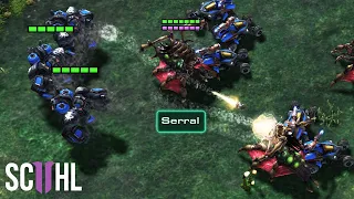 Serral vs. Bunny's Creative Marauder Strategy - Starcraft 2