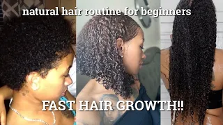 natural hair care for beginners| my full natural hair routine