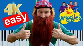 The Wiggles - Michael Finnegan EASY Piano Tutorial 4K