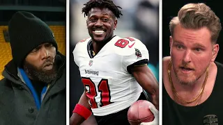 Former NFL Stars React to Antonio Brown (Chad Ochocinco, Michael Vick, Pat McAfee & More)
