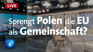 Ja zur EU, aber ohne ihre Werte - sprengt Polen die Gemeinschaft? I ARD-Presseclub