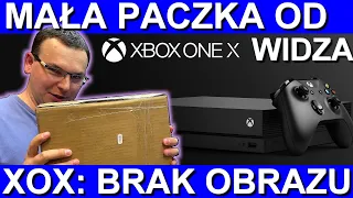 PACZKA OD WIDZA. JAK ZAPAKOWAĆ SPRZĘT ABY DOJECHAŁ W CAŁOŚCI ? NA PEWNO NIE TAK. XBOX ONE BEZ OBRAZU