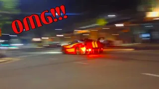 Ferrari FXX, F40 LM, 599XX & Vintage F1 cars leaving Adelaide Motorsport Festival 2017 Reaction!!!