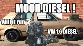 S3 E3.  Will this abandoned 1985 Volkswagen 1.6L diesel run and drive again?.  Let's find out !