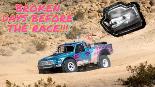 DAMAGED Transmission Pre-Running King of the Hammers