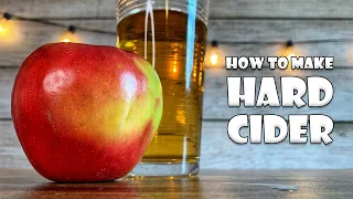 How to Make Hard Cider | Apple Juice + Yeast