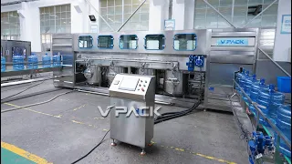 1200BPH 5 Gallon Barreled Water Production Line