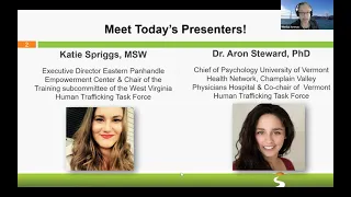 Human Trafficking:  Trauma-Informed Care and Collaboration Strategies