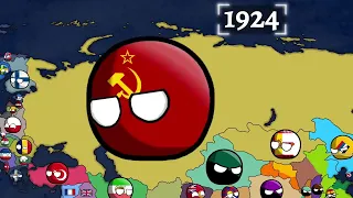 History of Russia and its Neighbours in Countryballs HD History (1900-2022)