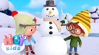 Faisons un bonhomme de neige ! ☃️❄️ | Chanson d'Hiver pour Enfants | HeyKids en Français