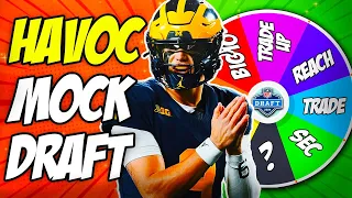 2024 NFL Mock Draft | Havoc Wheel Edition