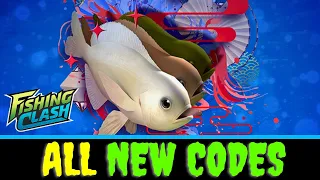 ALL NEW FISHING CLASH GIFT CODES AUGUST 2023 | LATEST FISHING CLASH CODES