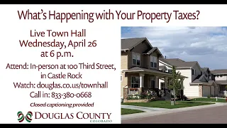 Property Tax Update: Live Town Hall #1