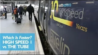 Race The Tube - High Speed 1 vs The Underground