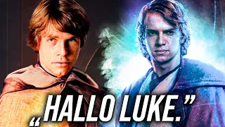 Wie Anakins Machtgeist auf Luke traf und ihn RETTETE! KANON