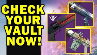 The New MOST WANTED Weapons in Destiny 2... are Impossible to get