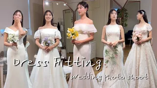 생생한 드레스 가봉 현장! | 제시카로렌 | 촬영 드레스 가봉 | 웨딩 촬영 | 소르아 | 결혼 준비 브이로그