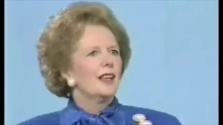 Margaret Thatcher on homosexuality