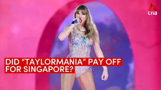 How has Taylor Swift's "Eras Tour" benefitted Singapore's economy?