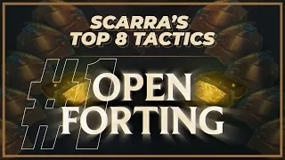 HOW DOES OPEN FORTING WORK? SCARRA'S TOP 8 TACTICS EPISODE 1 | Teamfight Tactics