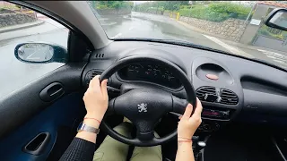 2003 Peugeot 206 1,6 (80kW)TEST DRIVE (POV)