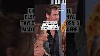 Chris Hemsworth, Elsa Pataky and Anya Taylor Joy at ‘Furiosa: A Mad Max Saga’ premiere