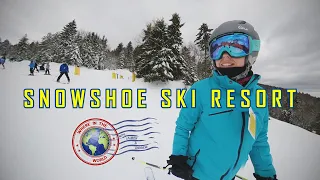 Snowshoe Mountain Ski Resort in West Virginia, USA