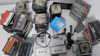 Japan Mega Haul: Cassettes, Minidiscs, and More! [SNEAK PEEK]