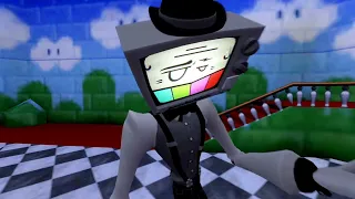 smg4 y mario tratan de hacer bueno a mr puzzles fan animación [SFM]