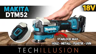 🔥DAS BESTE 18V MULTITOOL VON MAKITA?!😱 - Makita Akku Multifunktionswerkzeug DTM52Z - Review & Test